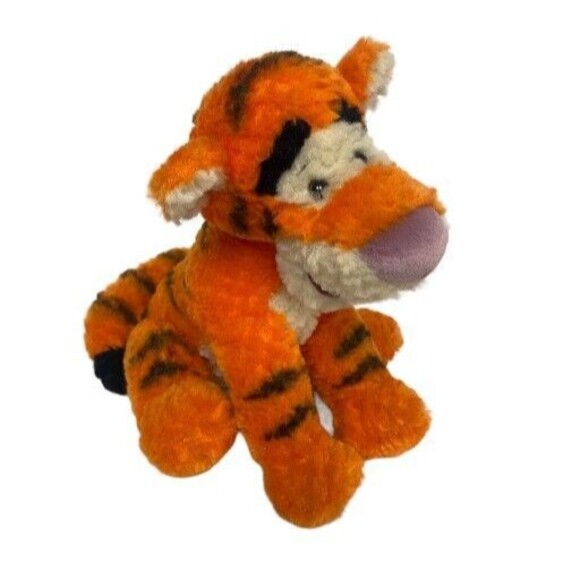 Winnie the Pooh TIGGER Disneyland Hong Kong 9" Plush Figure Stuffed Toy Animal - Picture 1 of 6